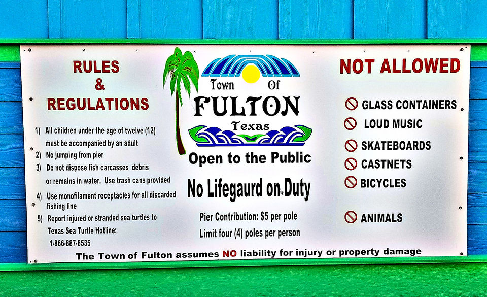 Fulton Fishing Pier RockportFulton